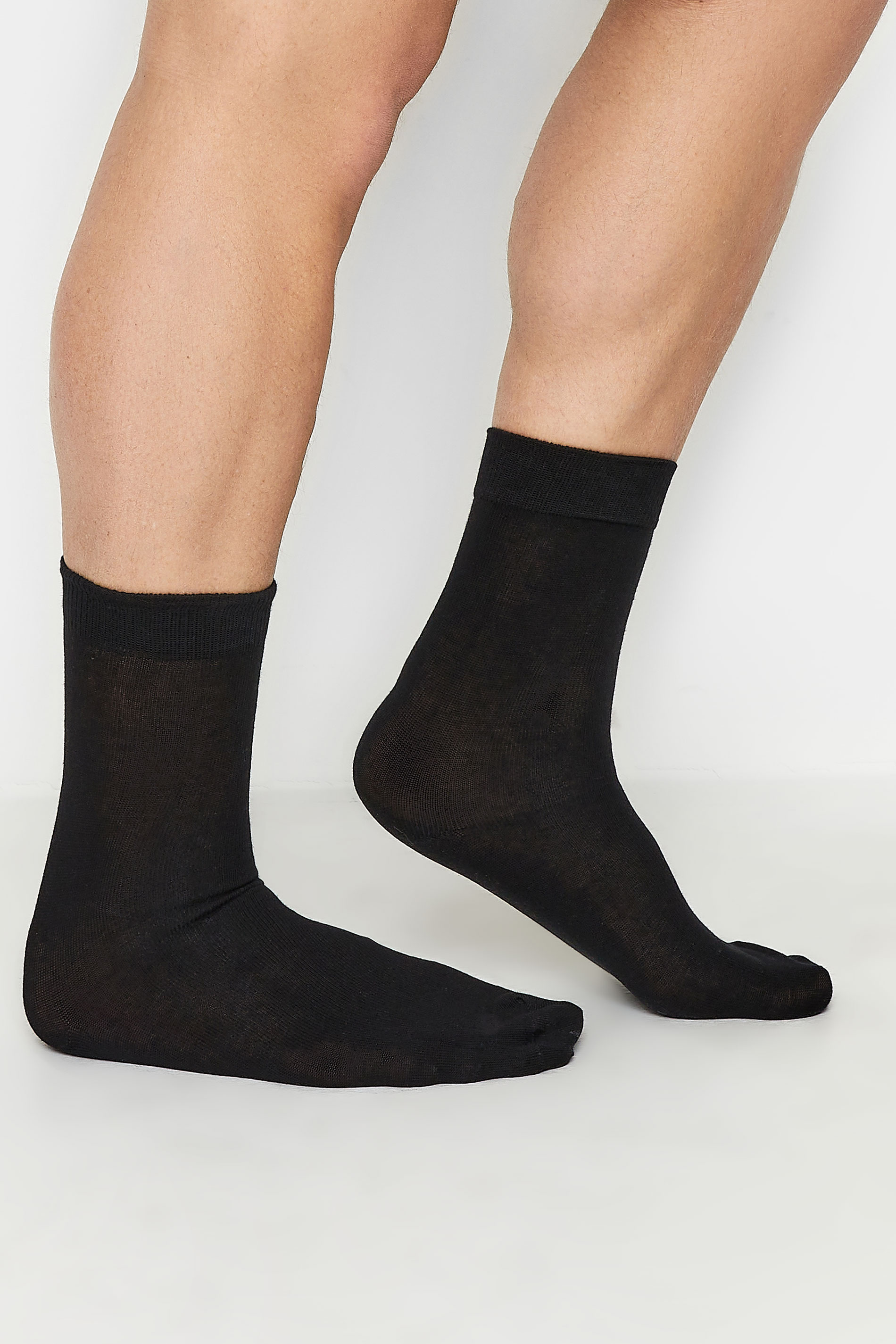BadRhino Black 5 Pack Ankle Socks | BadRhino 1