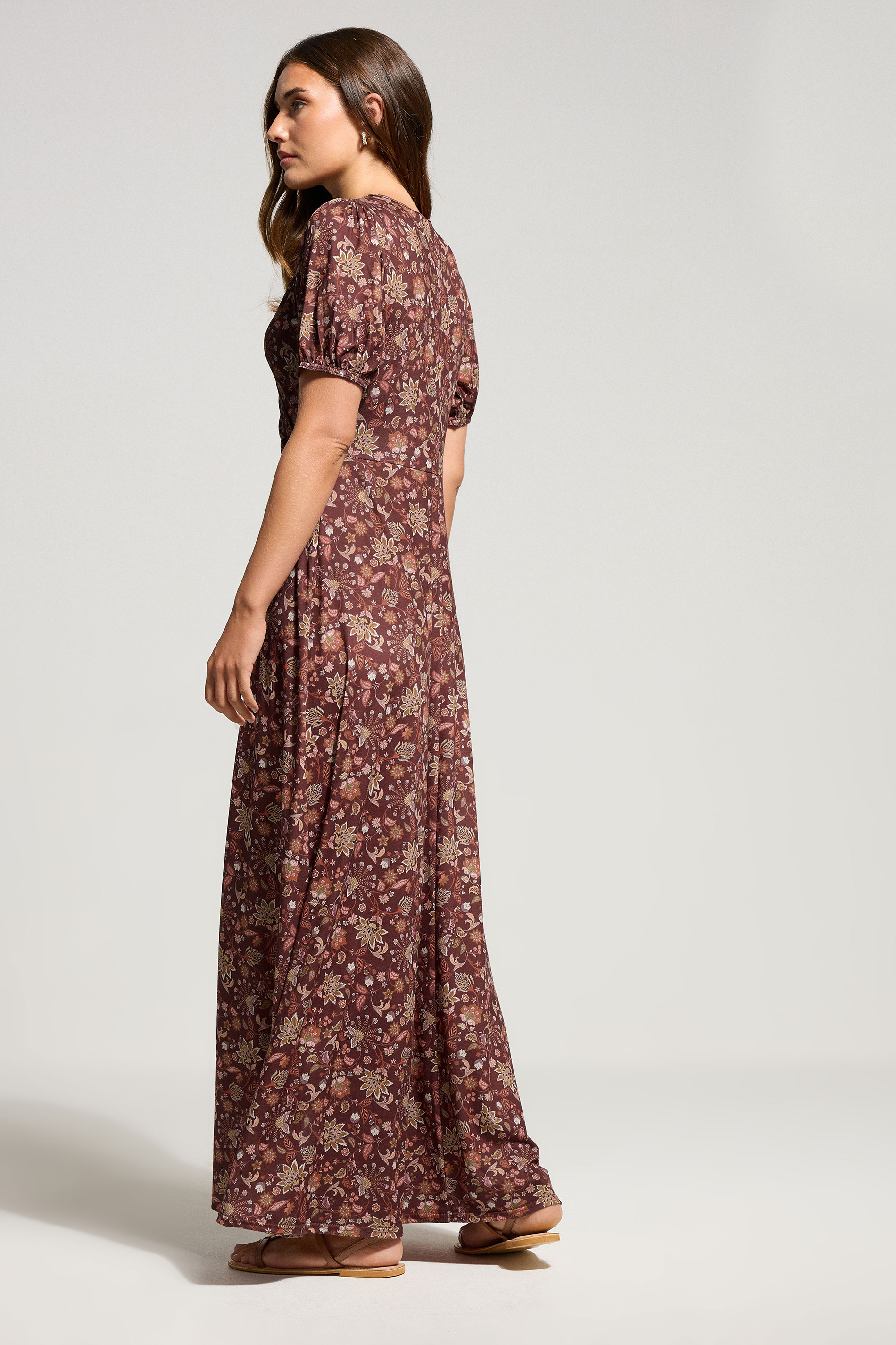 LTS Tall Orange Paisley Wrap Maxi Dress | Long Tall Sally 2
