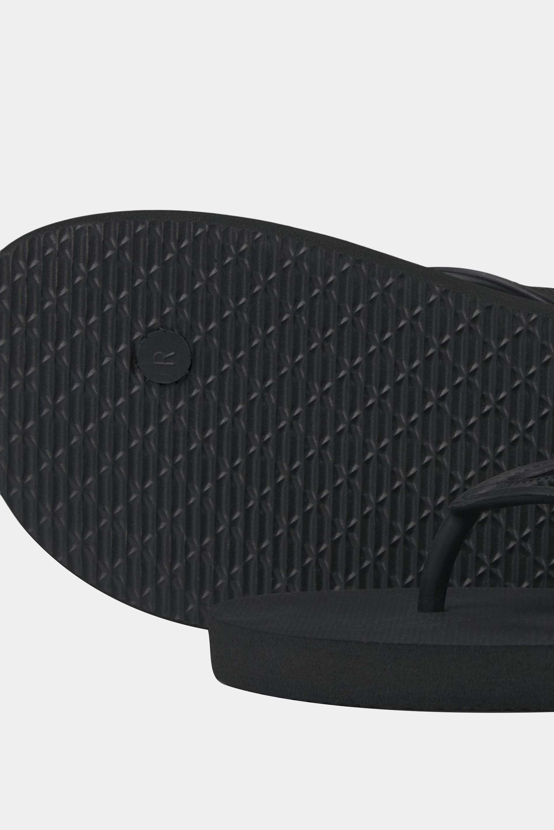 JACK & JONES Black Basic Flip Flops | BadRhino 4