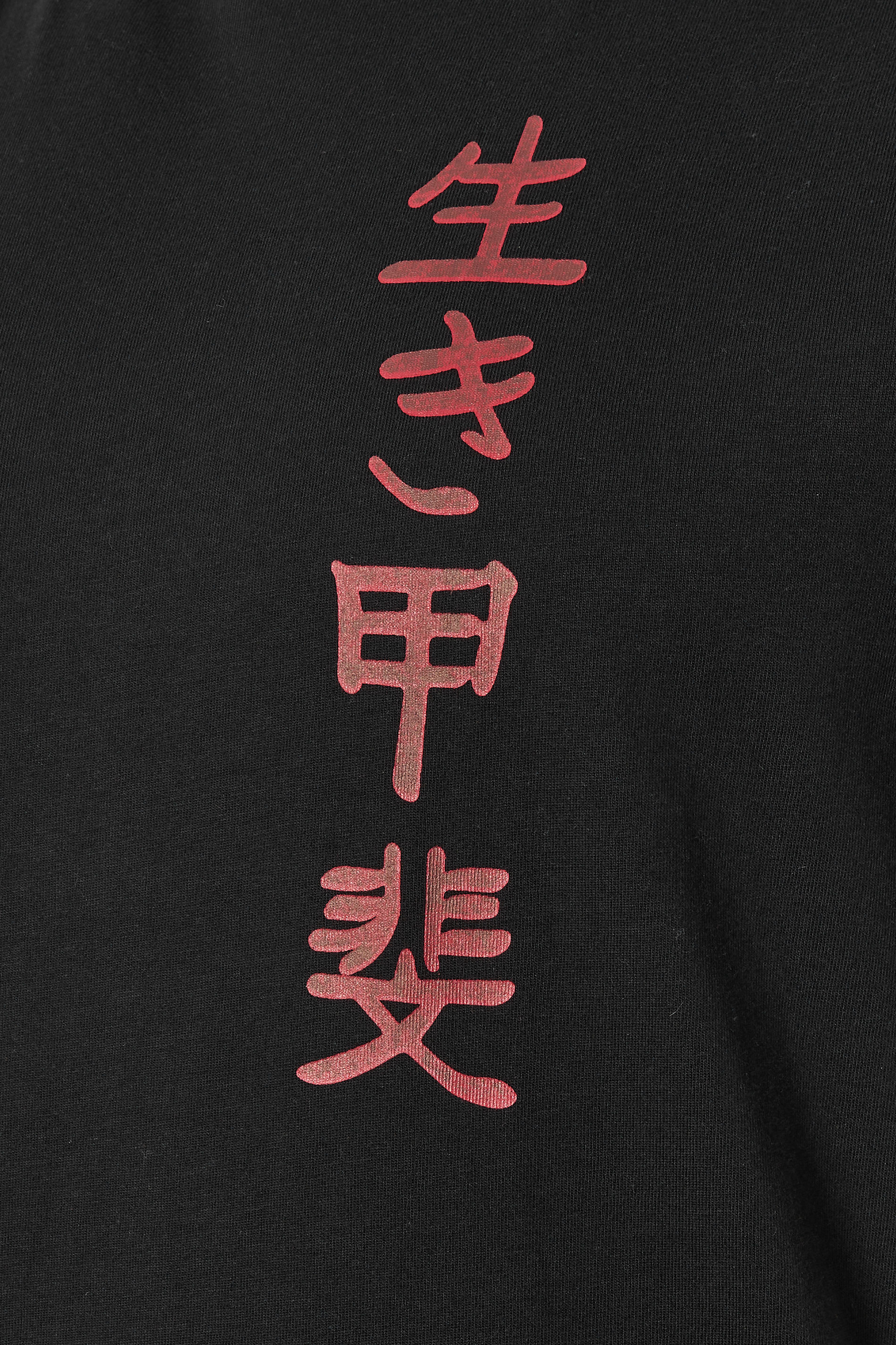 BadRhino Big & Tall Black Japanese Print T-Shirt  6
