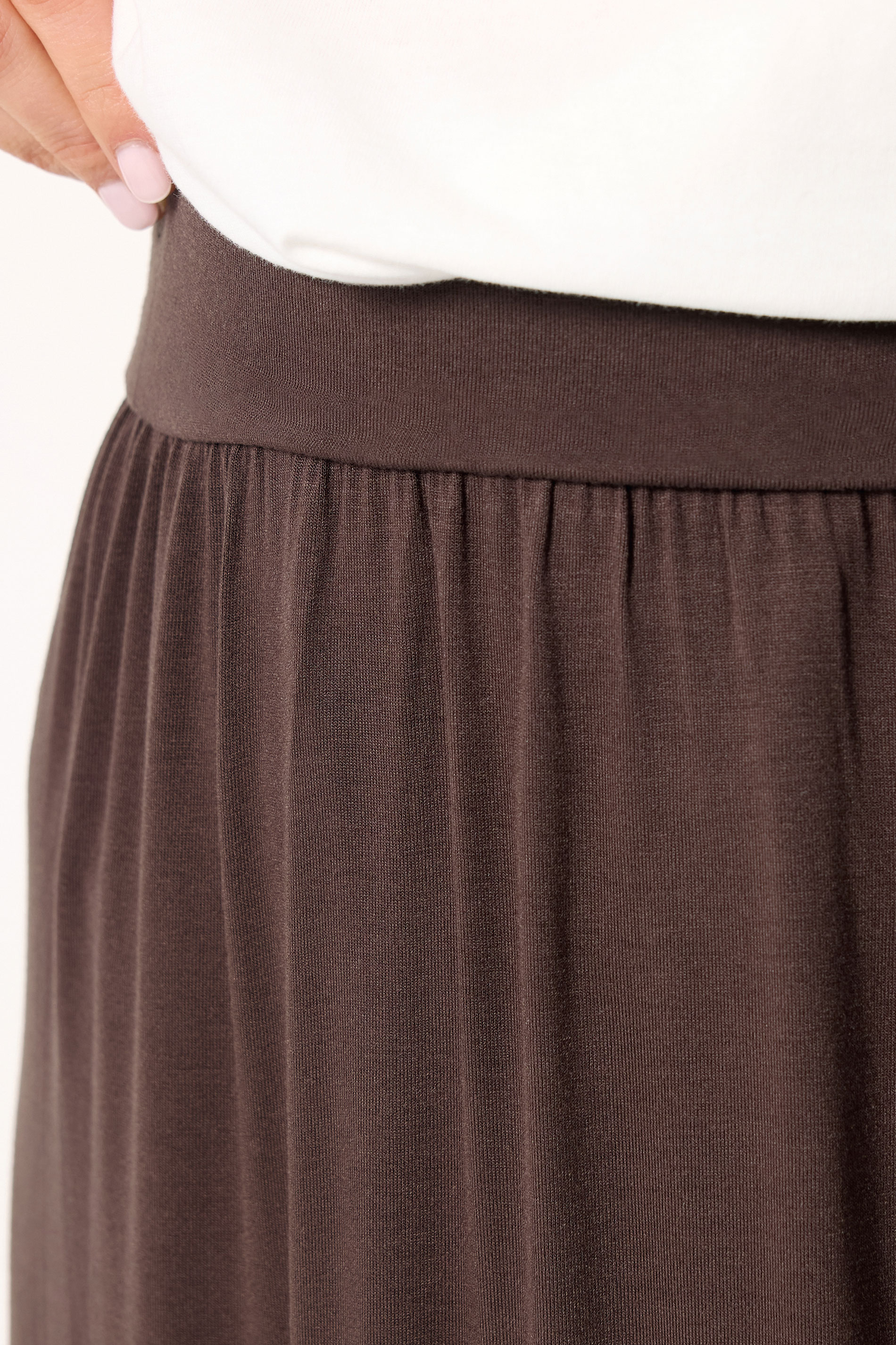 LTS Tall Women's Chocolate Brown Maxi Skirt | Long Tall Sally 4