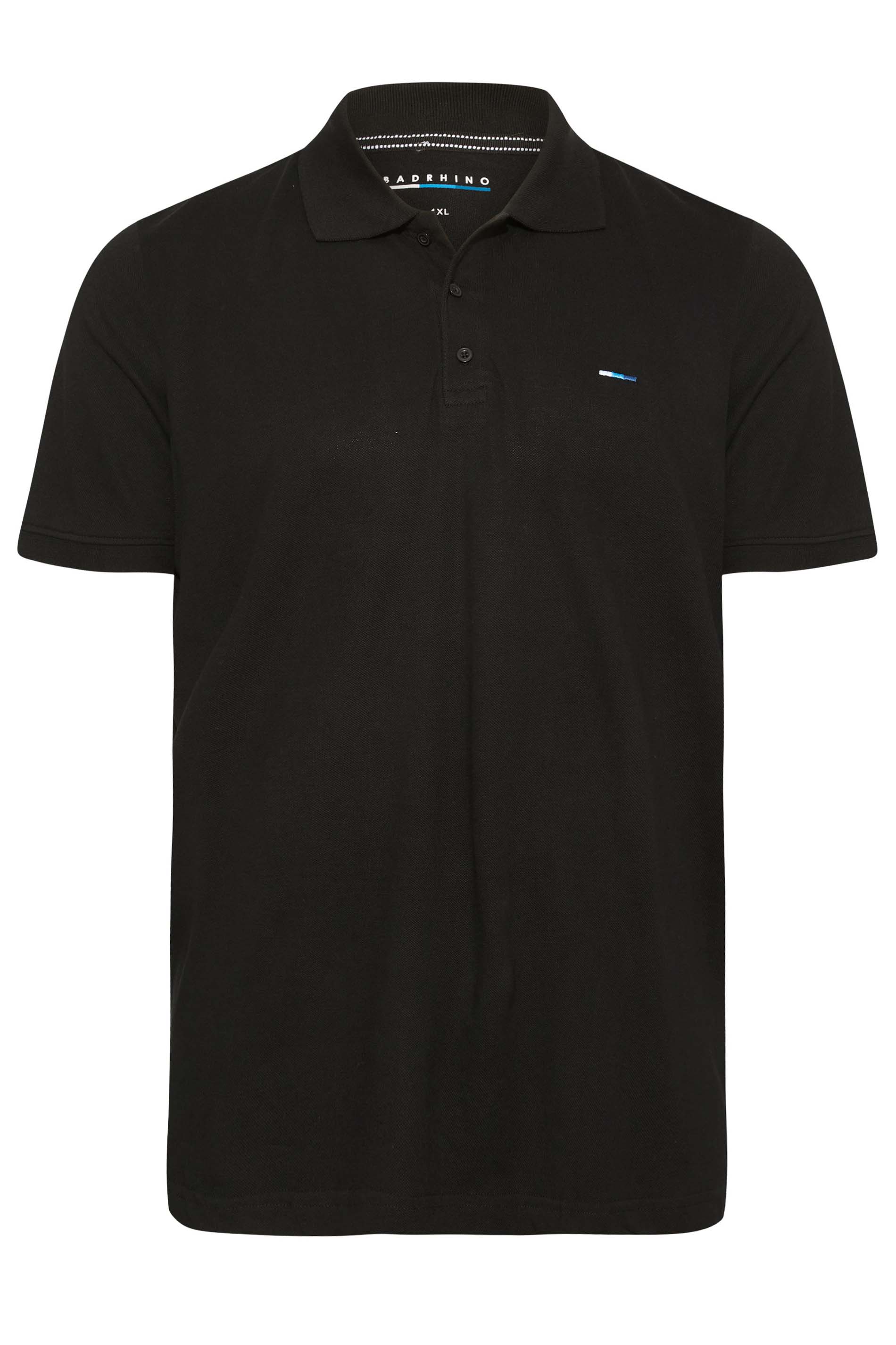 BadRhino Black Essential Polo Shirt | BadRhino 2