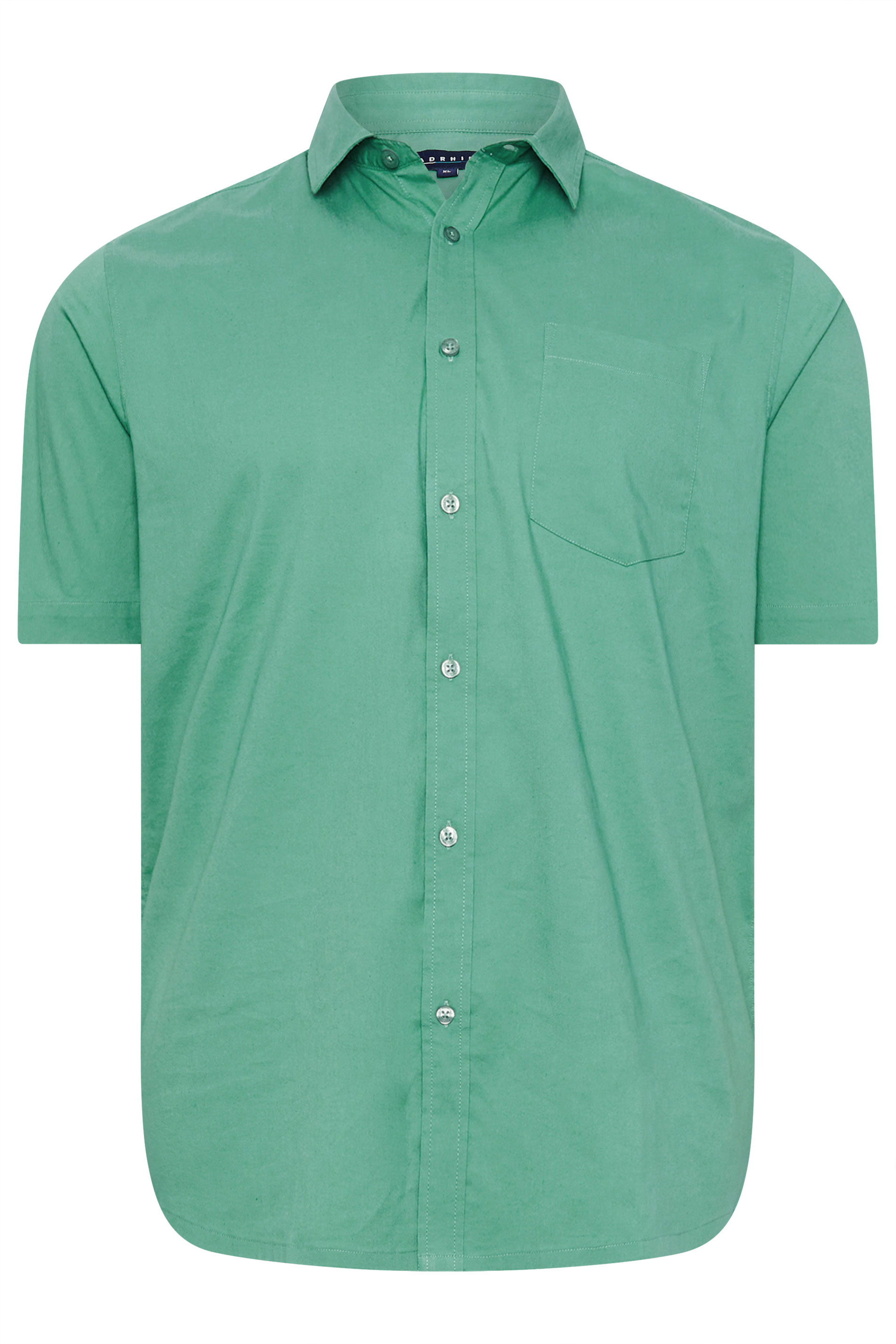 BadRhino Big & Tall Green Stretch Short Sleeve Shirt | BadRhino 2