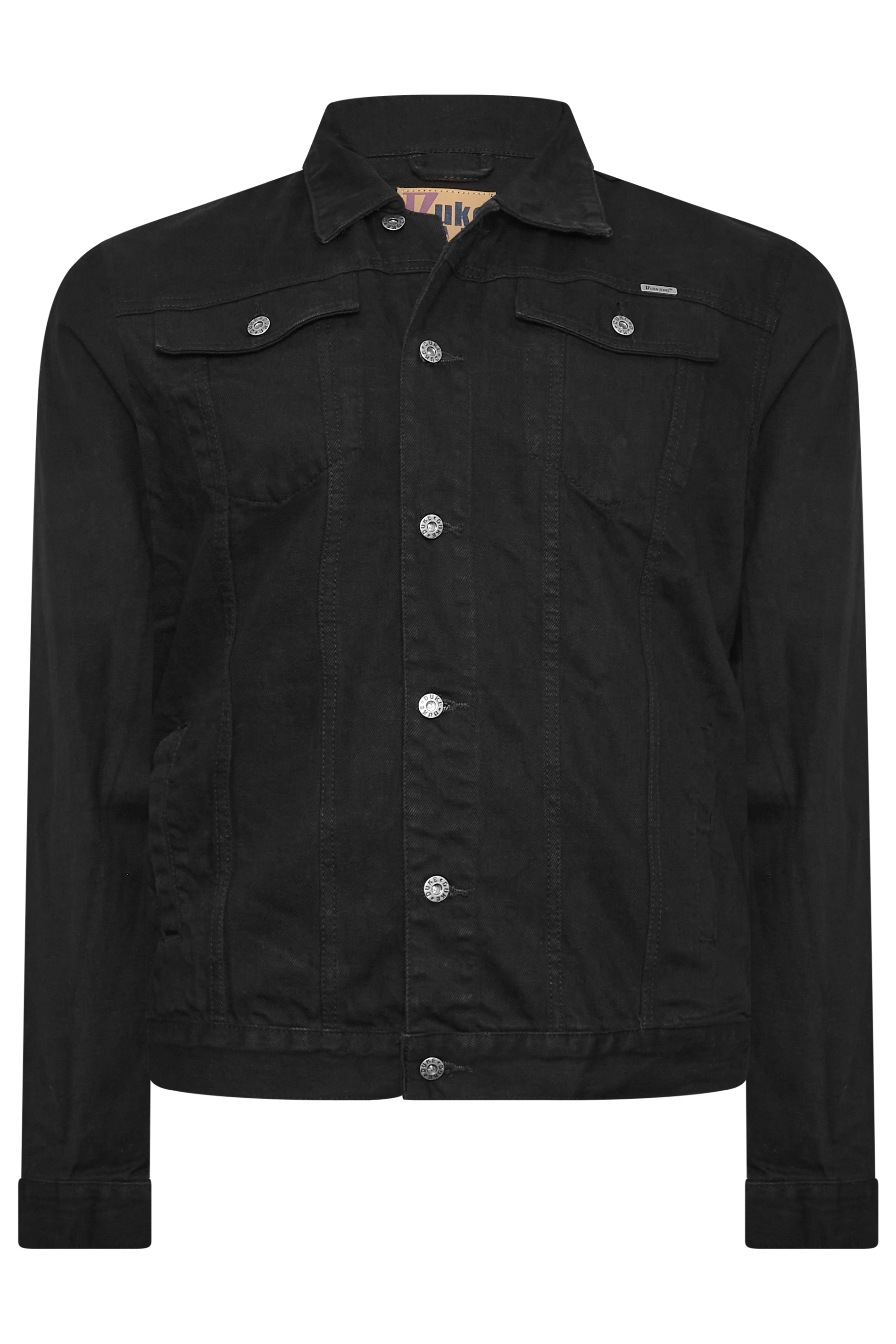 D555 Black Denim Jacket | BadRhino 4
