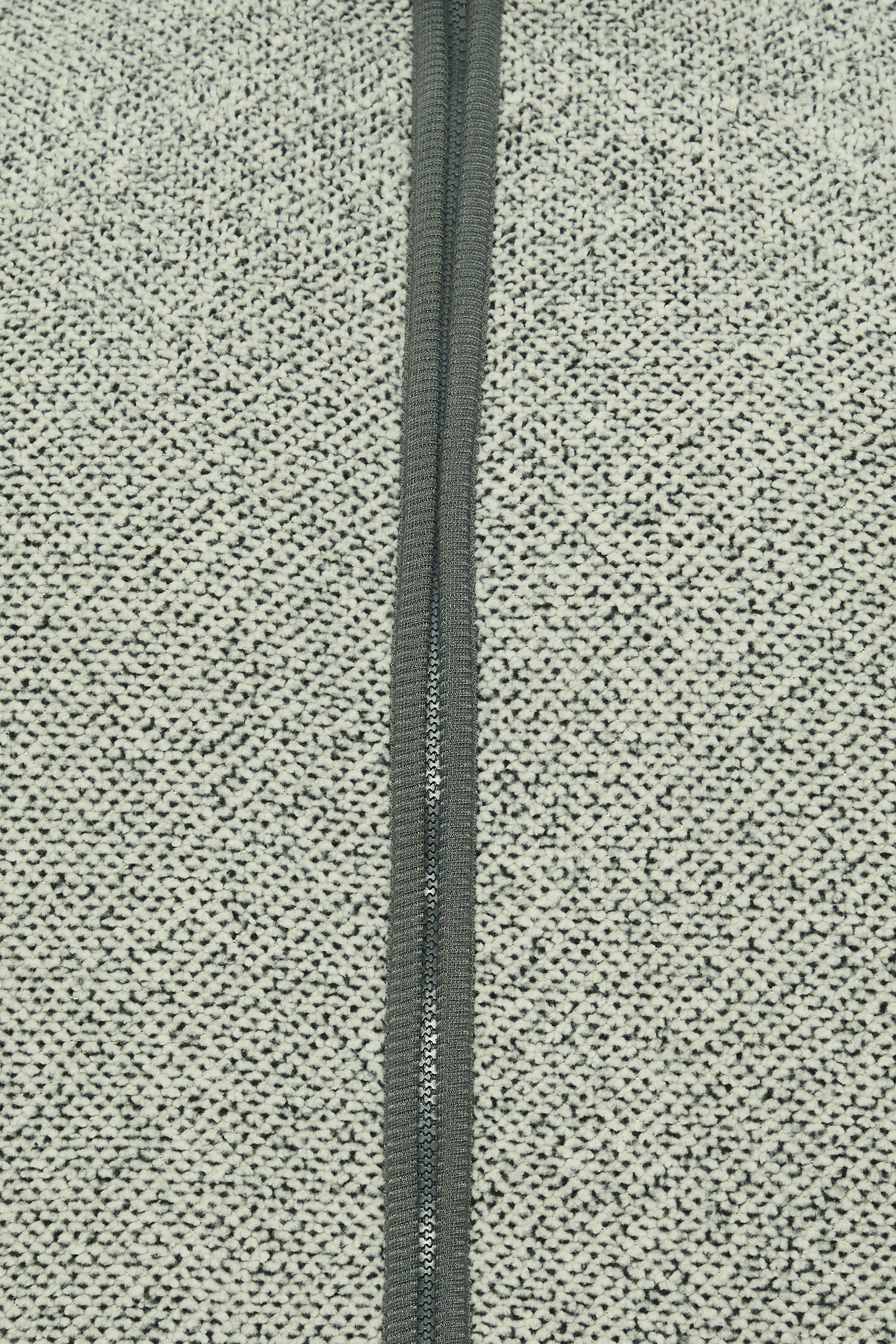 BadRhino Big & Tall Grey Textured Zip Through Fleece | BadRhino 2