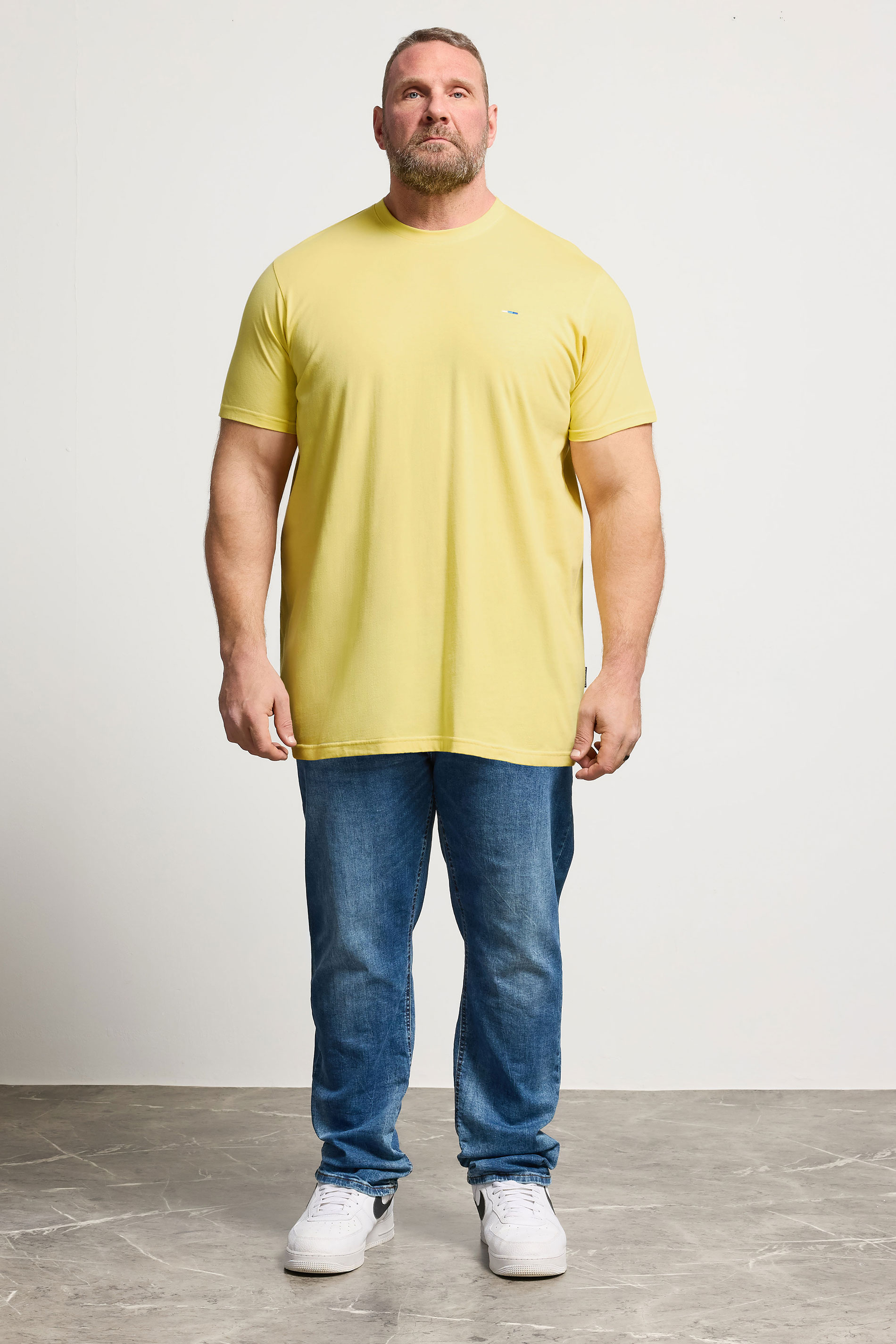 BadRhino Big & Tall 5 PACK Yellow/Green/Blue/Red/White Extra Long T-Shirts | BadRhino 4