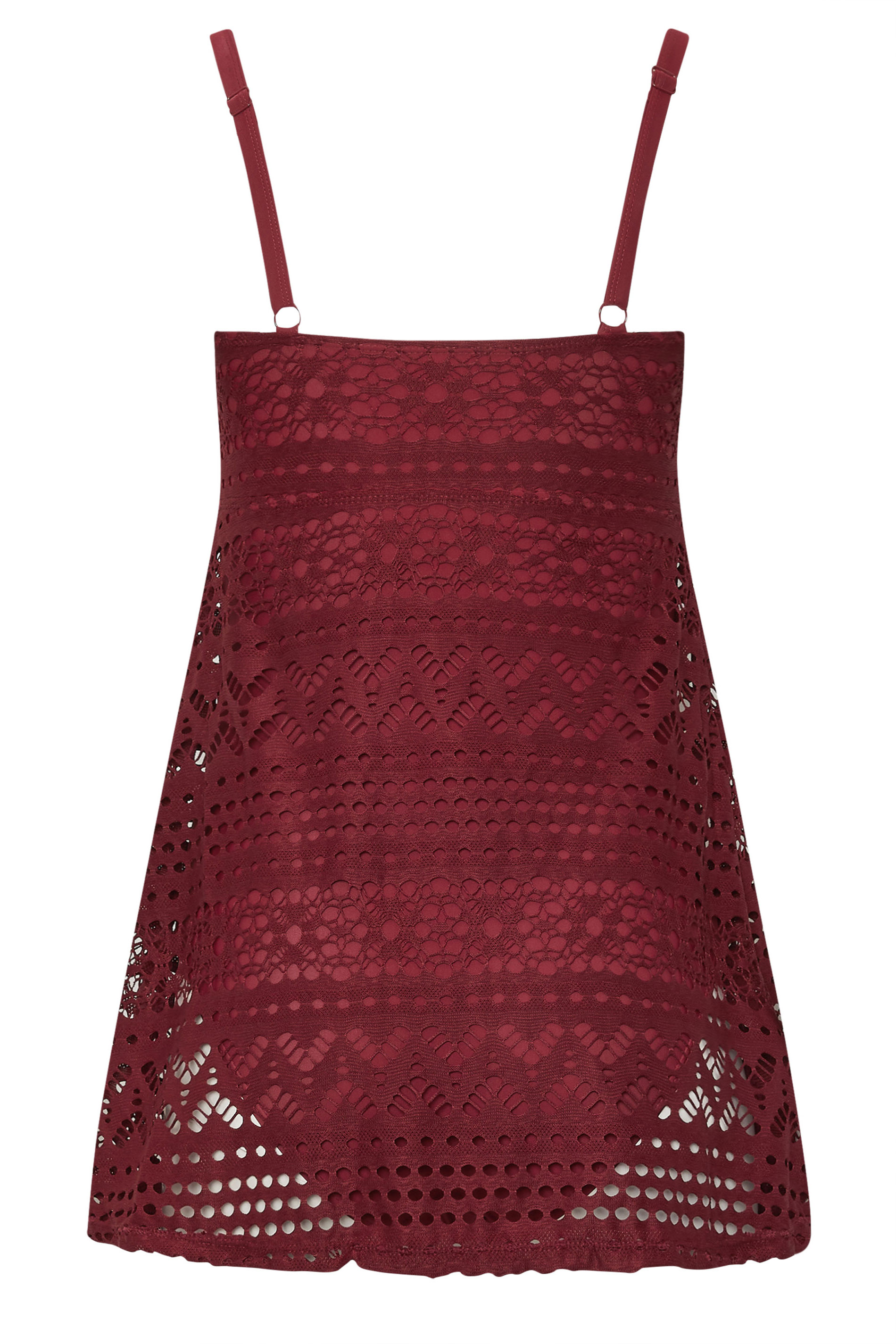 LTS Tall Red Crochet Swimskirt | Long Tall Sally  6