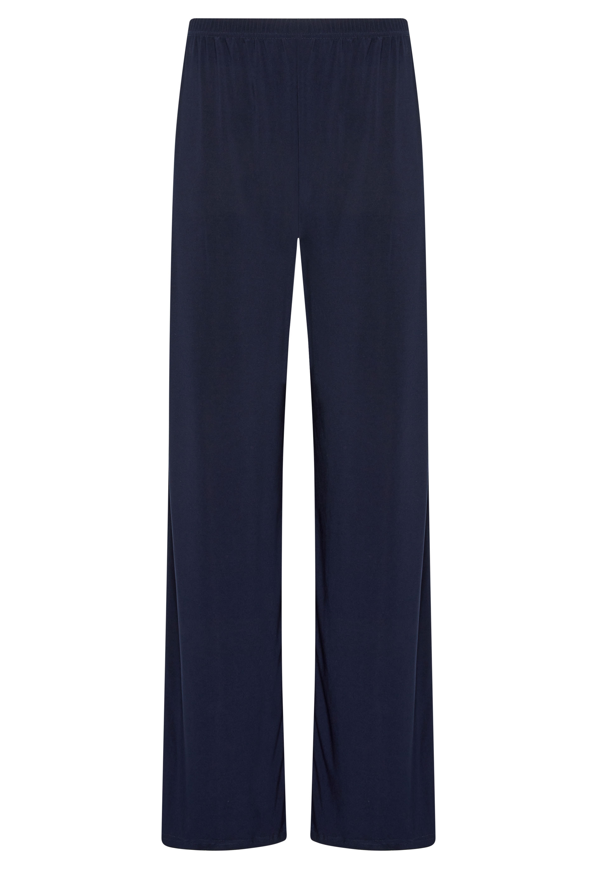 LTS Tall Women's Navy Blue Palazzo Wide Leg Trousers | Long Tall Sally 5