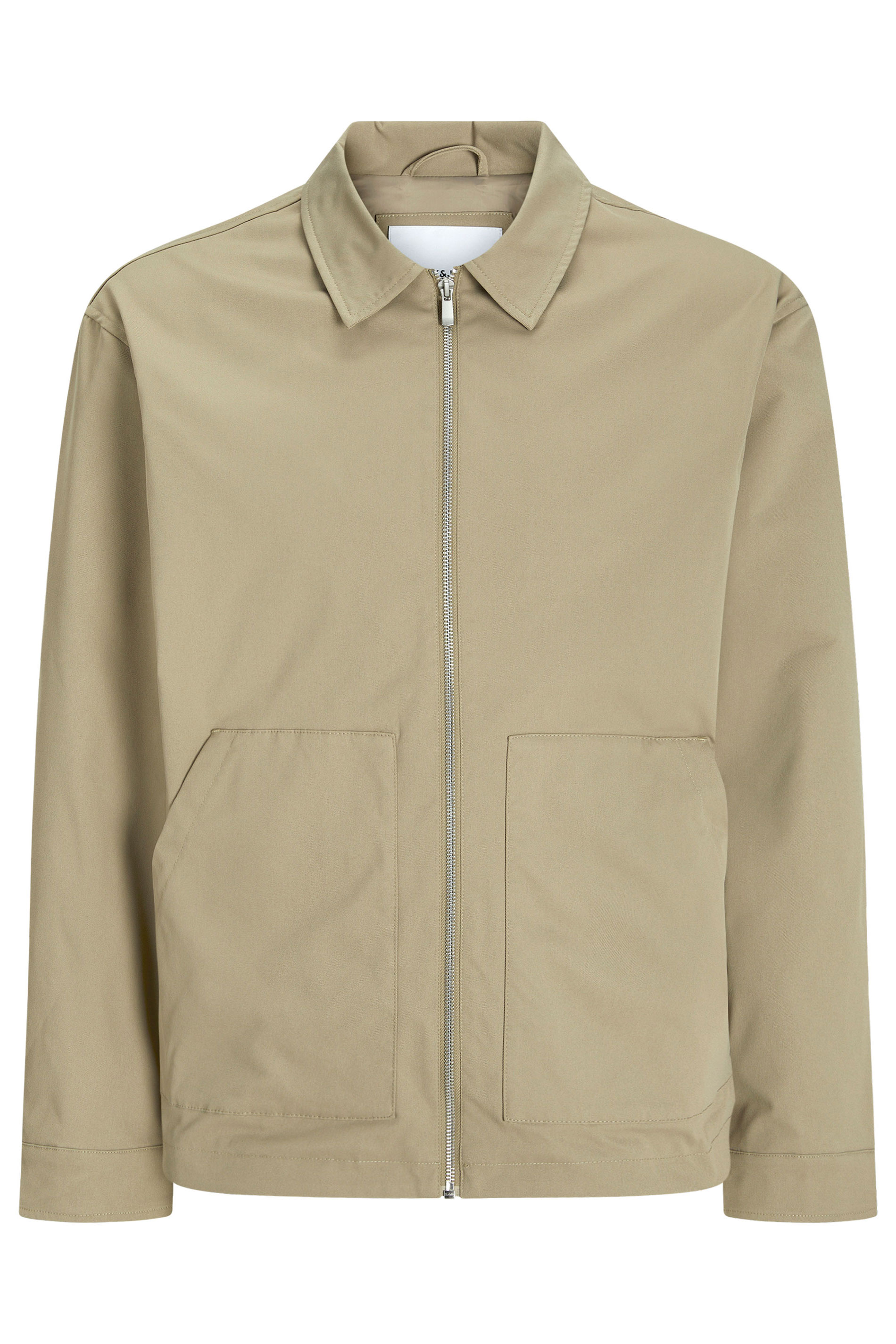 JACK & JONES Big & Tall Coriander Green Worker Jacket | BadRhino 1