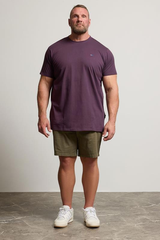 BadRhino Big & Tall Dark Purple Extra Long Core T-Shirt | BadRhino 1