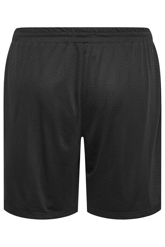 BadRhino Big & Tall Black Lightweight Mesh Shorts | BadRhino 8