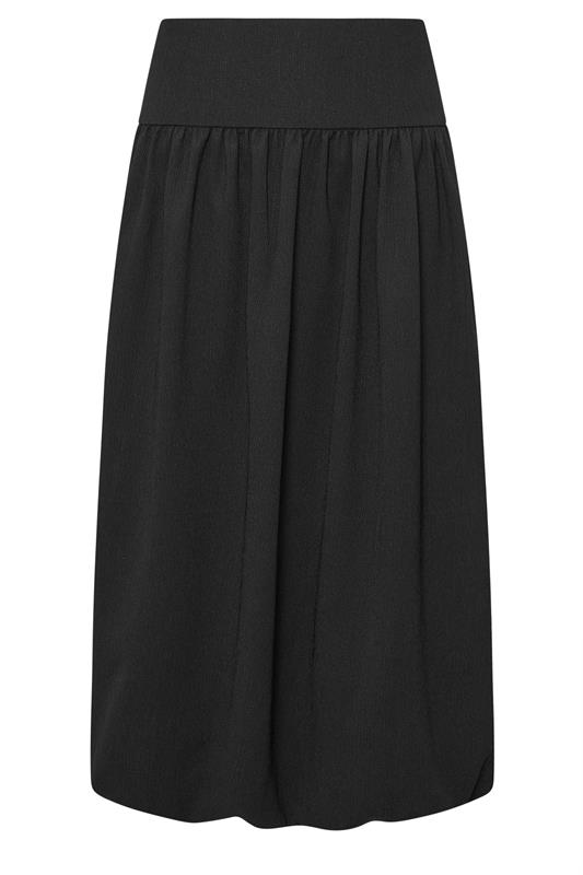 PixieGirl Petite Women's Black Bubble Hem Maxi Skirt | PixieGirl 5