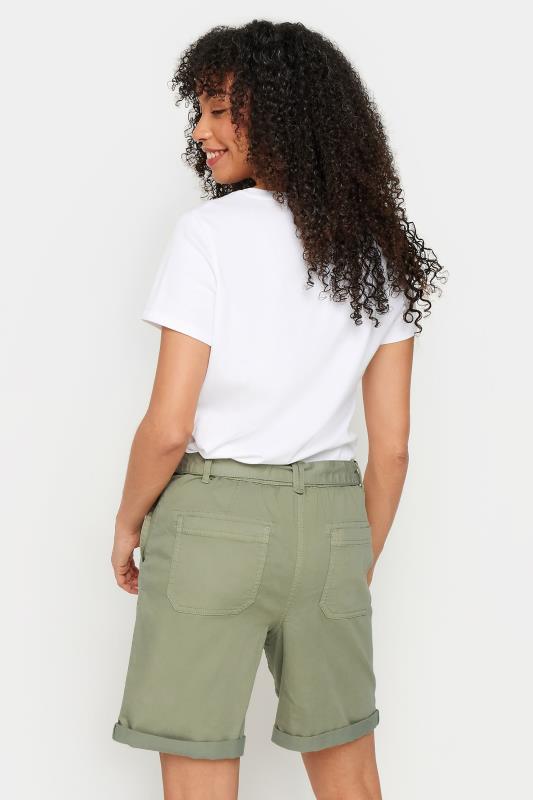 M&Co Sage Green Cargo Shorts | M&Co 4
