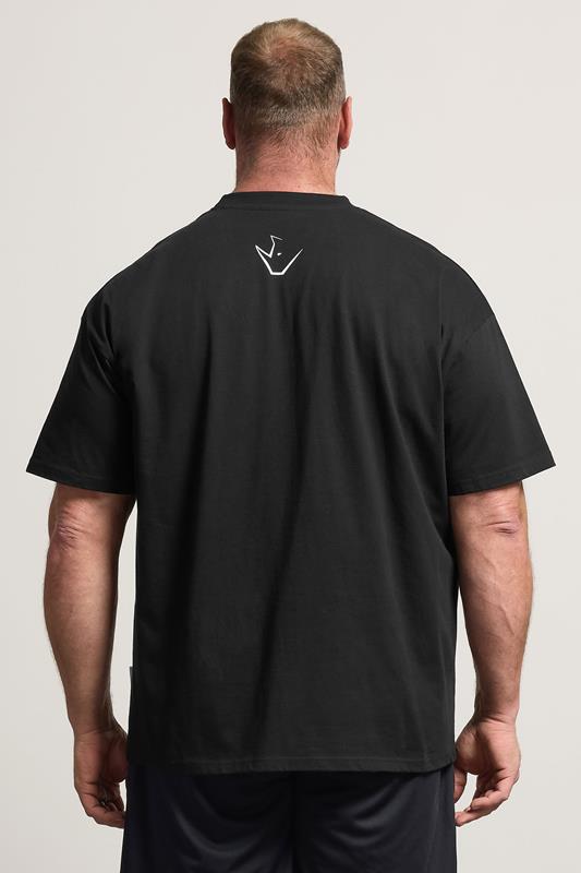 IronRhino Big & Tall Black Strength Dept T-Shirt | BadRhino 2