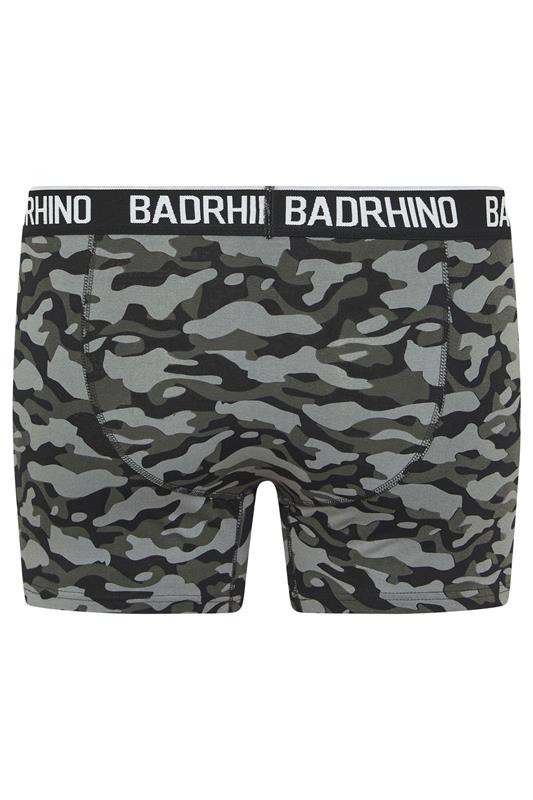 BadRhino Big & Tall 3 PACK Black/Grey/Green Camo Boxers | BadRhino 6
