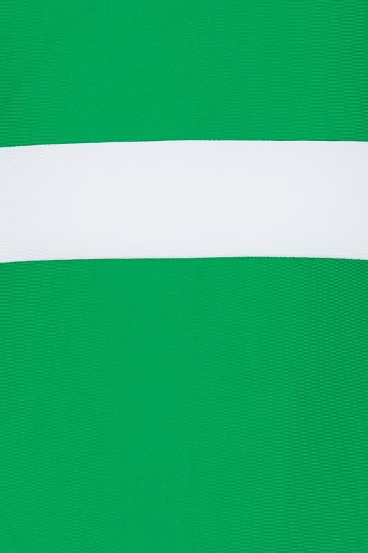 LTS Tall Women's Green Colourblock Swimsuit | Long Tall Sally 8