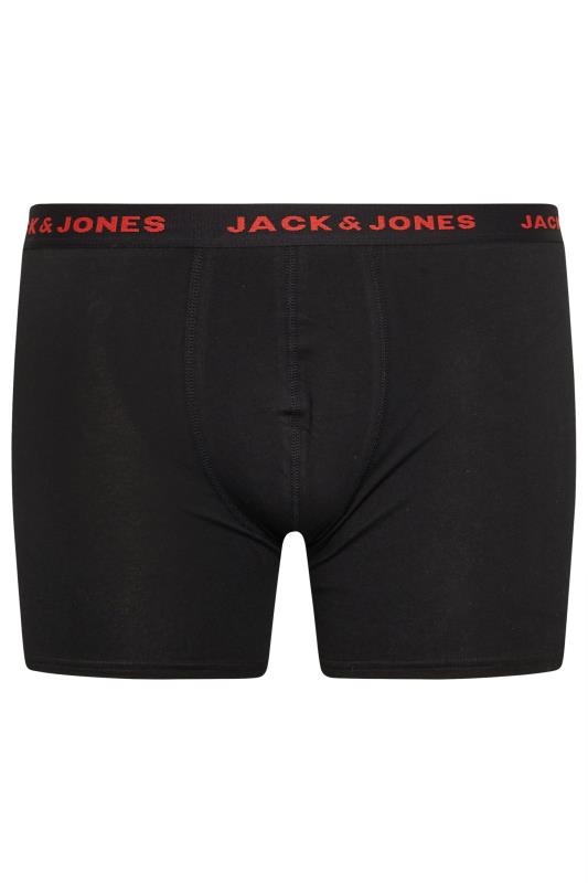 JACK & JONES Big & Tall Black 7 Pack Basic Boxers | M&Co 6