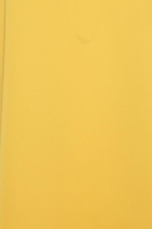 M&Co Yellow Embellished Neck Keyhole Blouse | M&Co 5