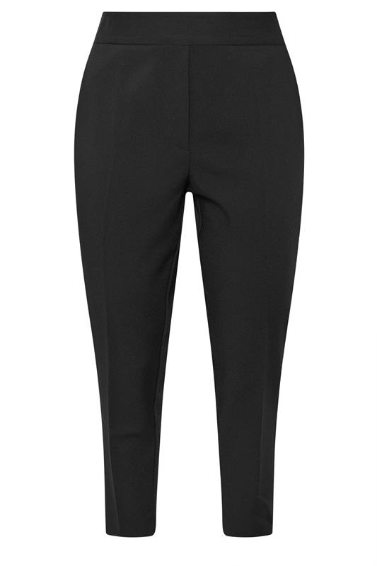 EVANS Plus Size Black Tapered Trousers | Evans 6