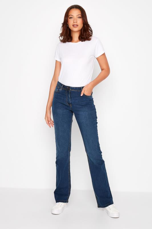 Tall Women's Blue RAE Bootcut Jeans | Long Tall Sally  4