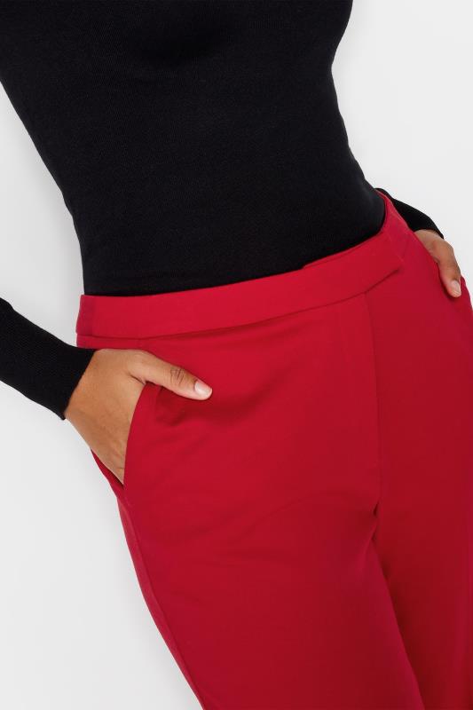 M&Co Red Ponte Wide Leg Trousers | M&Co 4