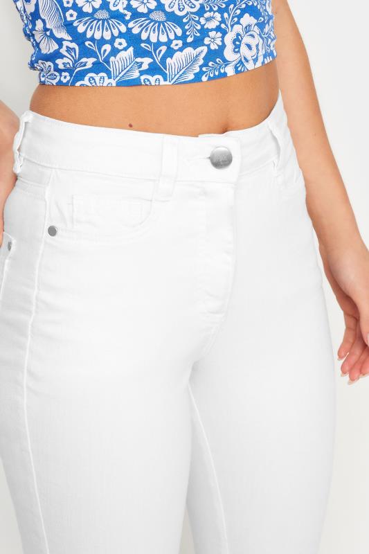 PixieGirl Petite Womens White Skinny Jeans | PixieGirl  4