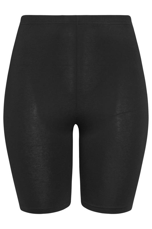 YOURSET 2 PACK Plus Size Black Cherry Cycling Shorts | Yours Clothing 10