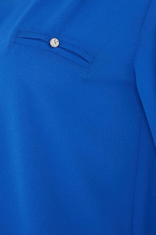 M&Co Cobalt Blue Tab Sleeve Blouse | M&Co 5