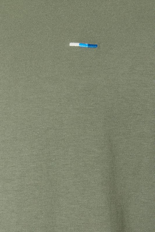 BadRhino Big & Tall Sage Green Extra Long Core Long Sleeve T-Shirt | BadRhino 5