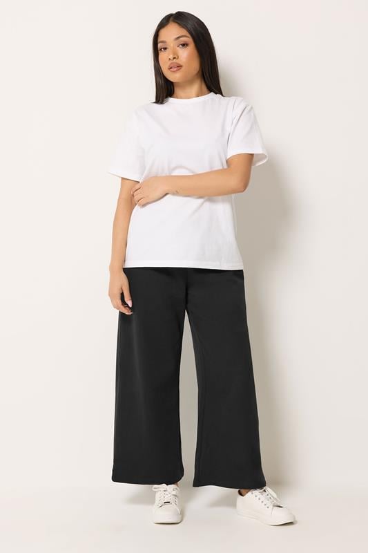 M&Co Petite 2 PACK Black Wide Leg Joggers | M&Co 5