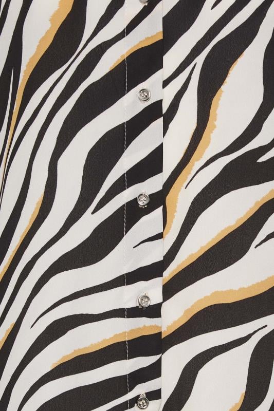 M&Co White Zebra Print Tunic Shirt | M&Co  5