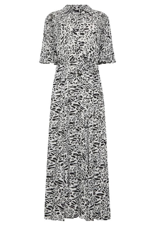 M&Co White Mixed Animal Print Shirt Dress | M&Co 6