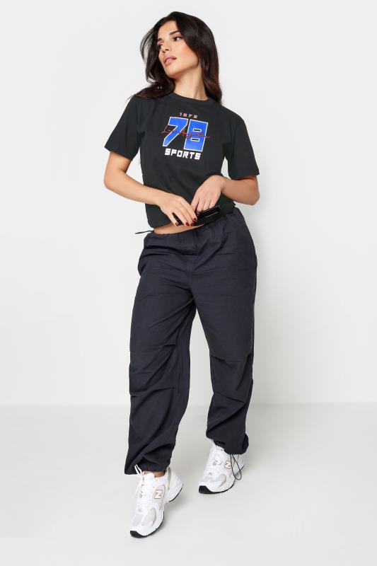 PixieGirl Black '1978 Sports' Slogan T-Shirt | PixieGirl 2