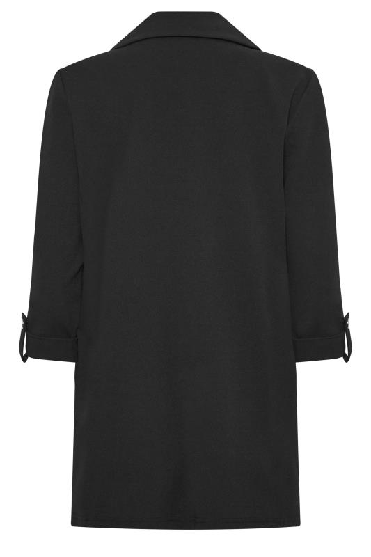M&Co Black Textured Blazer Jacket | M&Co 7
