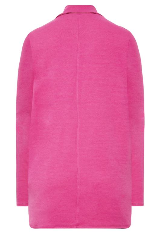 LTS Pink Scuba Longline Blazer | Long Tall Sally 8