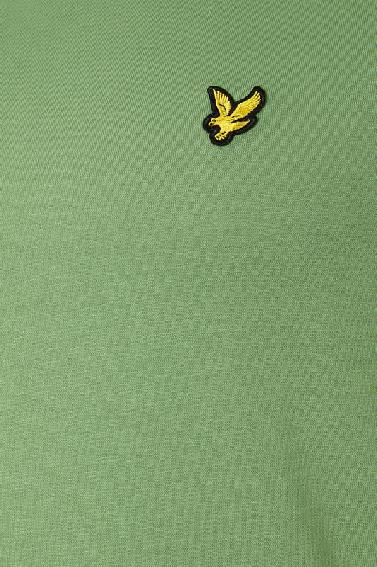 LYLE & SCOTT Big & Tall Green Core T-Shirt | BadRhino 1