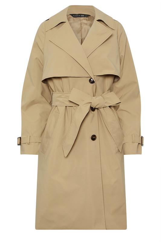 PixieGirl Petite Women's Natural Brown Trench Coat | PixieGirl 5