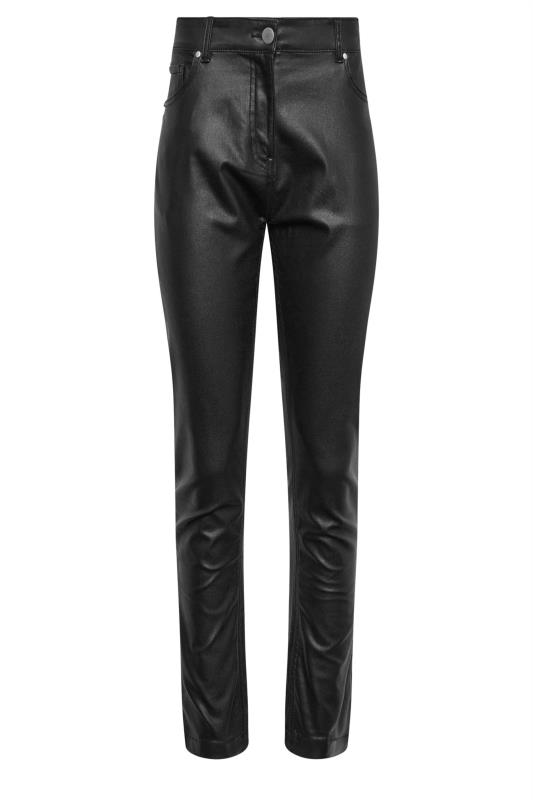 M&Co Black Coated Slim Leg Jeans | M&Co 5