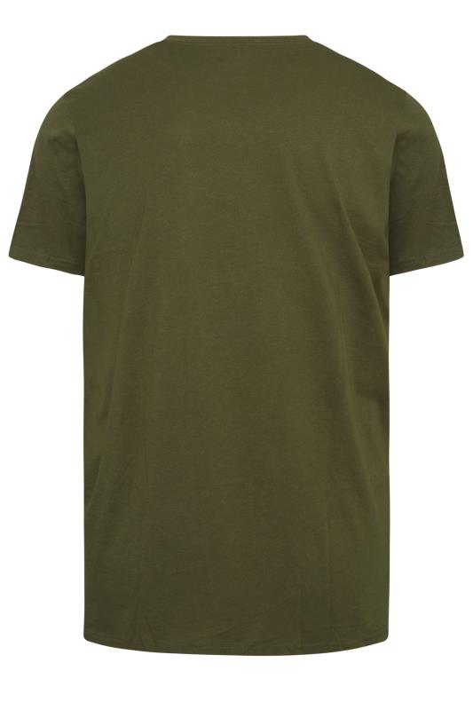 BadRhino Khaki Green Core T-Shirt | BadRhino 3