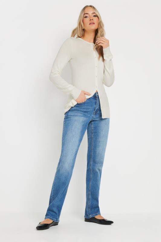 LTS Tall Ivory White Pearl Button Cardigan | Long Tall Sally 4