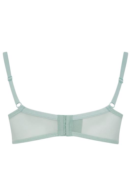 YOURSET 2 PACK Plus Size Green Floral Print T-Shirt Bras | Yours Clothing 11
