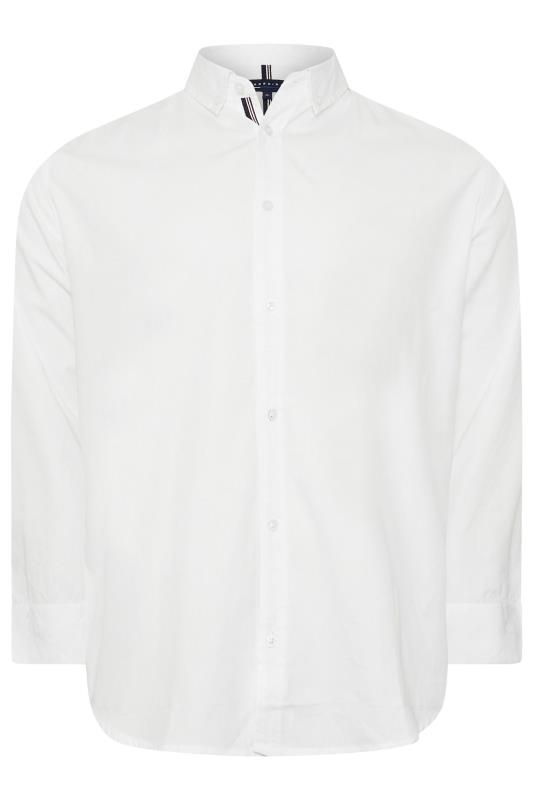 BadRhino Big & Tall 2 PACK White Long Sleeve Poplin Shirts | BadRhino 10