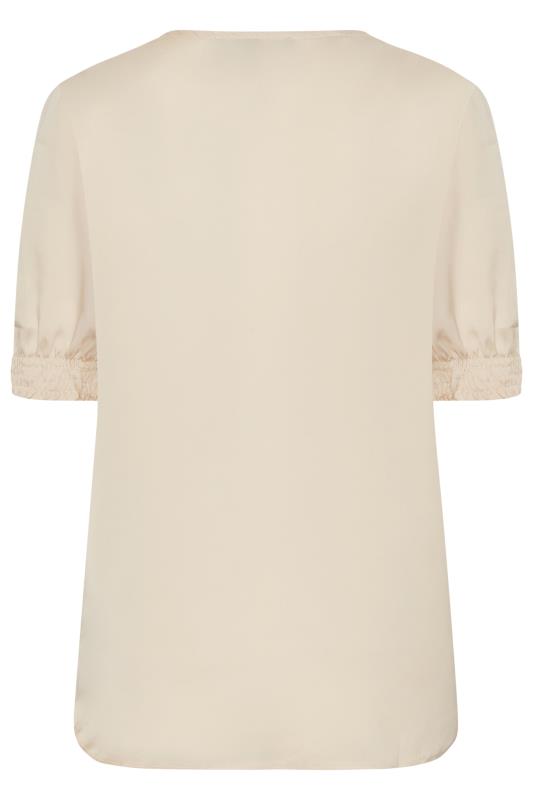 M&Co Nude Frill Front Blouse | M&Co 7