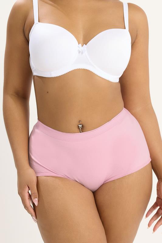 YOURSET 5 PACK Plus Size Blue Pastel Full Briefs | Yours Clothing 2