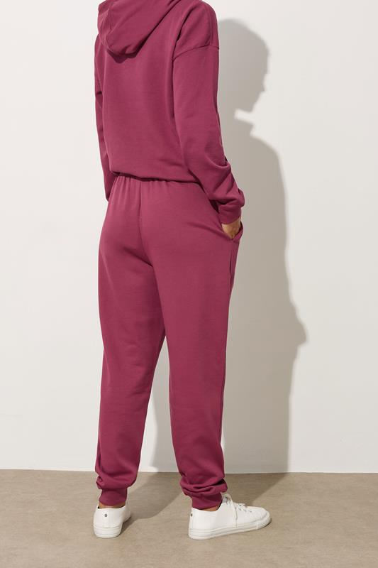 LTS Tall Women's Dark Pink Cuffed Jogger | Long Tall Sally 2