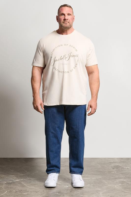 JACK & JONES Big & Tall Blue Denim Jeans | BadRhino 1