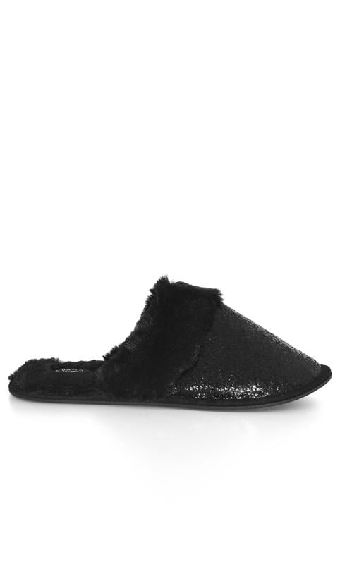 WIDE FIT Daza Slipper - black 1