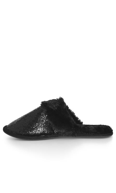 WIDE FIT Daza Slipper - black 4