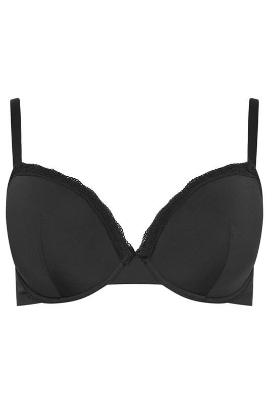 YOURSET 3 PACK Plus Size Black & Yellow Moulded Underwired T-Shirt Bras | Yours Clothing 13