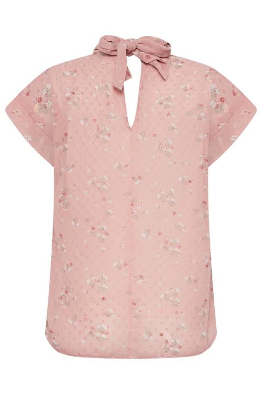 M&Co Pink Floral Print Blouse | M&Co  8